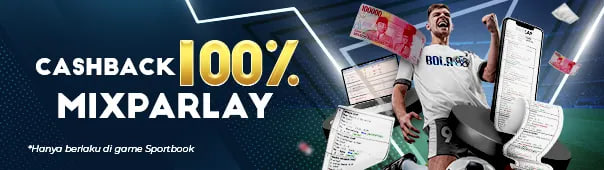 CASHBACK 100% MIXPARLAY